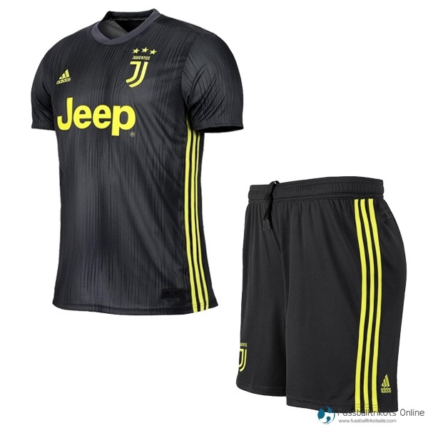 Juventus Trikot Ausweich Kinder 2018-19 Grau Fussballtrikots Günstig